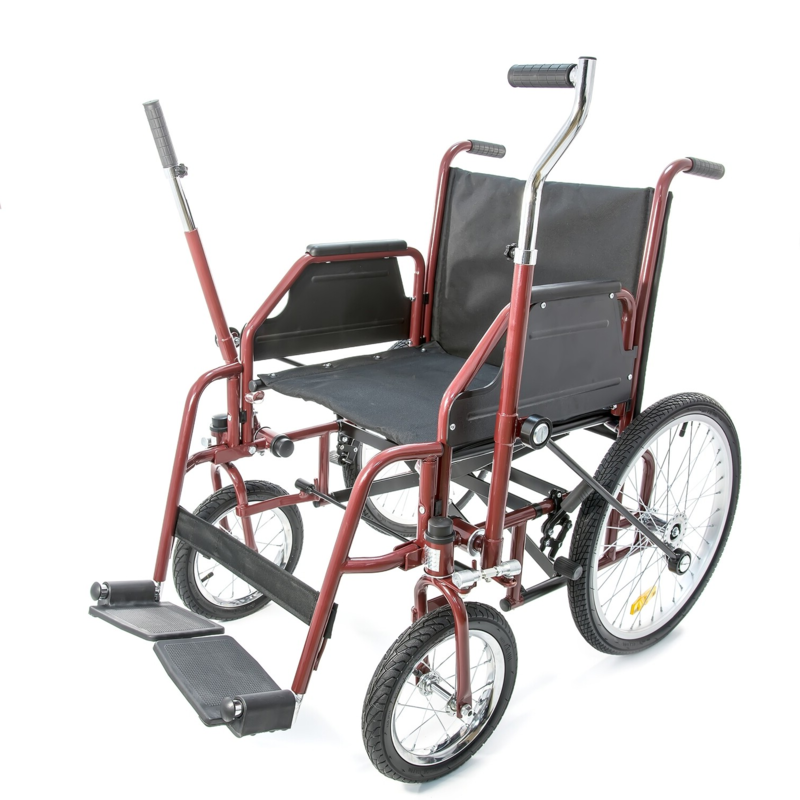 Кресло-коляска с рычажным приводом Мега-Оптим 514AC 48 размер
