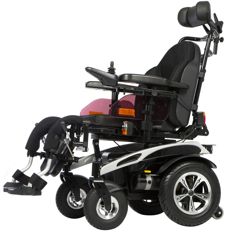 Купить Кресло-коляска с электроприводом Ortonica Pulse 350 40 размер, рама из алюминия