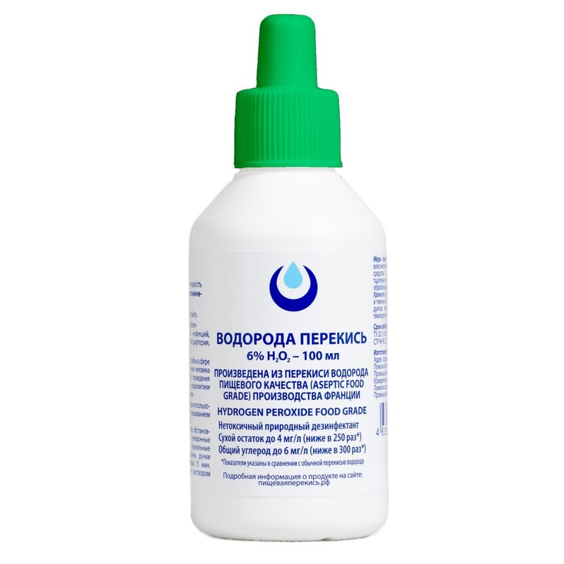 

Перекись водорода 6% Brilliant ORGANIC (100 мл) 5 шт.