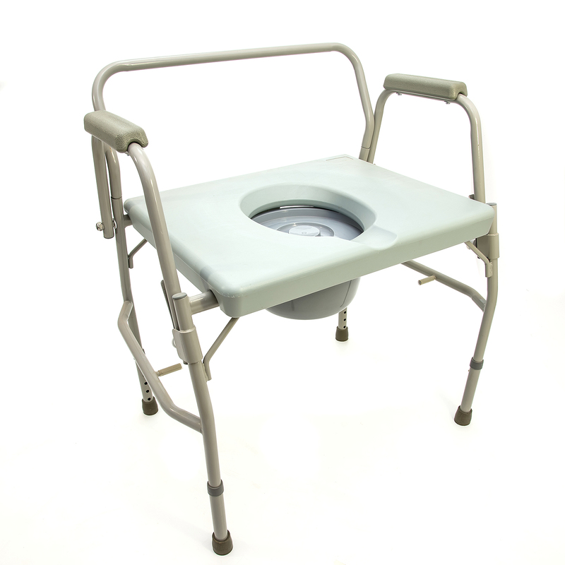 Купить Кресло-туалет повышенной грузоподъёмности Мега-Оптим HMP-7012