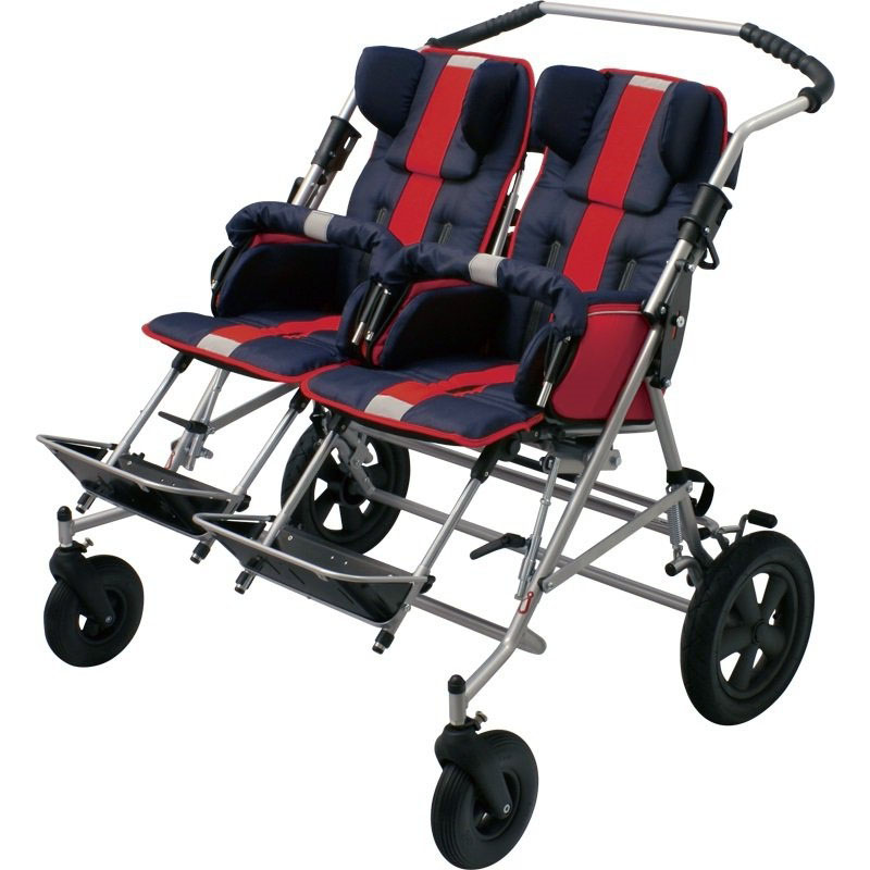 Кресло-коляска двойная прогулочная для детей с ДЦП Patron Tom 4 Xcountry Duo STD/STD
