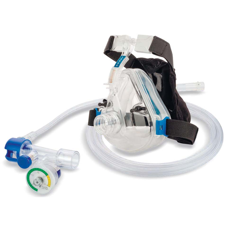 CPAP-система неинвазивной вентиляции Flow-Safe II система Flow-Safe II с маской Deluxe с прямым вертлюжным коннектором