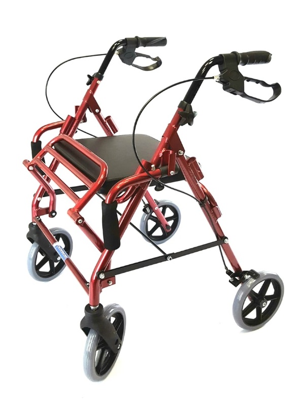 Роллаторы для пожилых людей и инвалидов с подножкой Titan Optimal-Kappa LY-582 от Oxy2