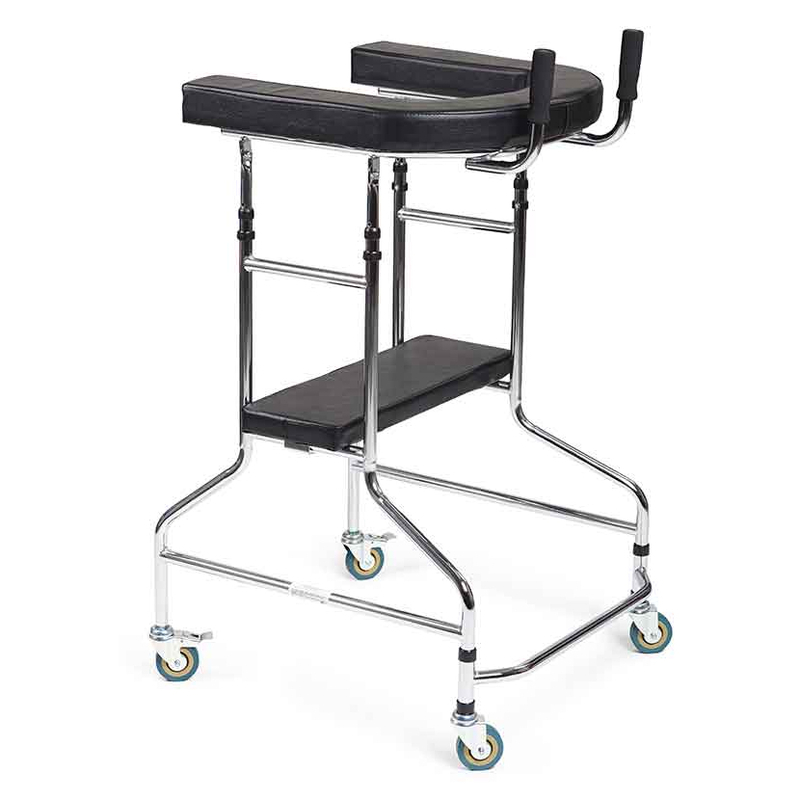 

Ходунки-каталка с опорой под локоть для пожилых людей и инвалидов Армед FS917L