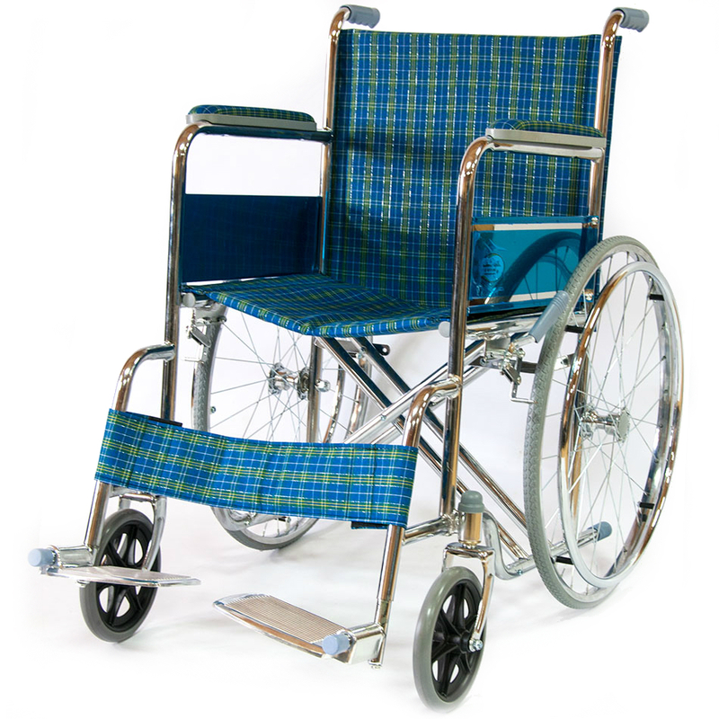 Кресло-коляска для инвалидов механическая Мега-Оптим FS874 41 размер