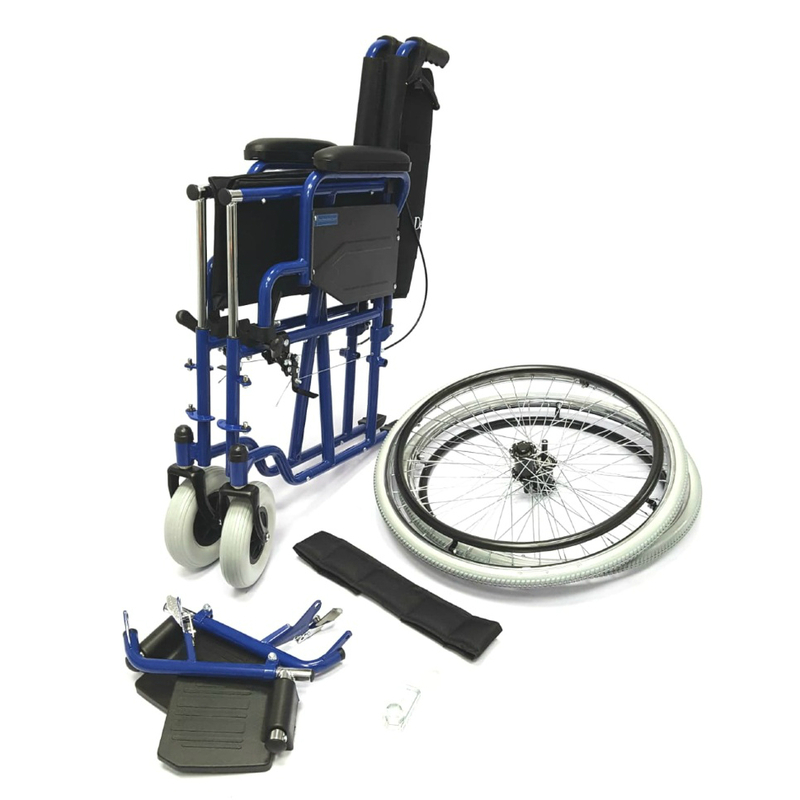 Кресло-коляска для инвалидов механическая Titan LY-250-031A литые колеса / 43 размер