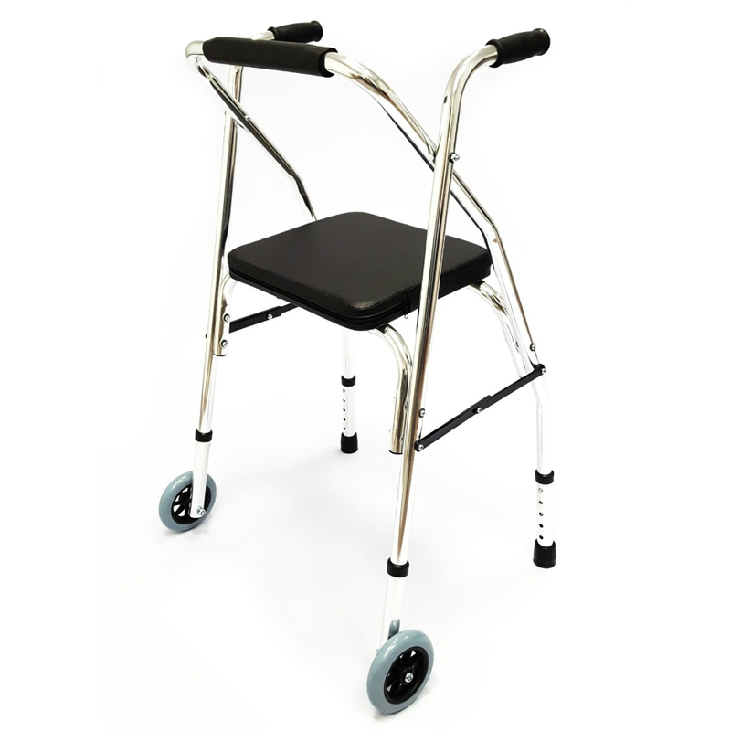 Купить Ходунки с сидением для пожилых людей и инвалидов Titan LY-914, Titan Deutschland GmbH, алюминий