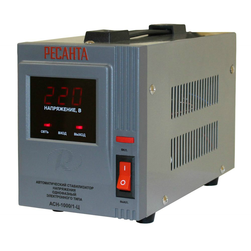

Стабилизатор напряжения Ресанта АСН-1000/1-Ц