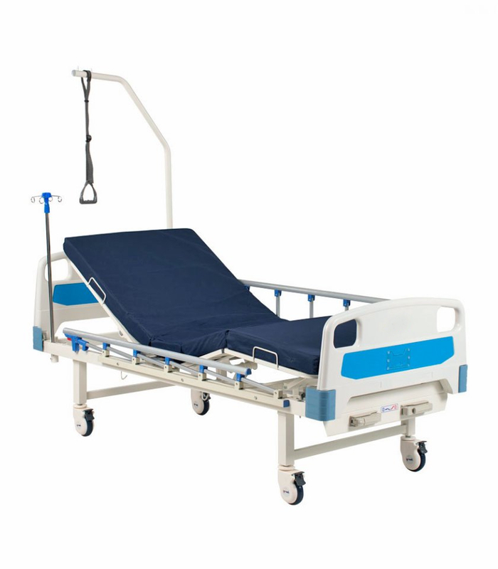 Медицинская механическая кровать Barry MB2pp двухрычажная