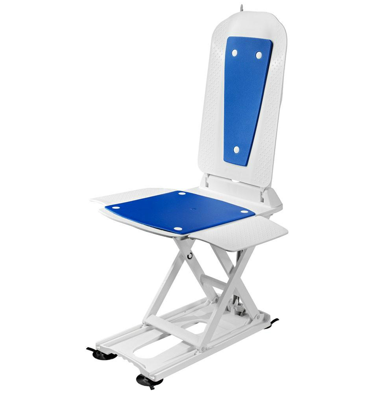 Подъемник для ванной c электроприводом Titan Riff LY-138 для инвалидов и пожилых людей без синих накладок, Titan Deutschland GmbH, белый  - купить со скидкой