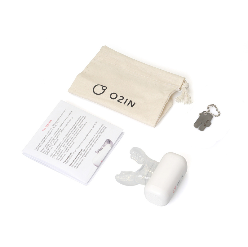 Дыхательный тренажер O2IN Basic Breath тренажер + коралловый чехол от Oxy2