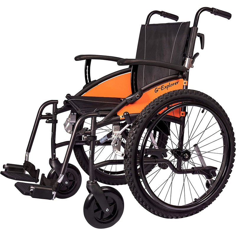 Кресло-коляска с широкими приводными колесами Excel G-Lite Pro 24  45 размер