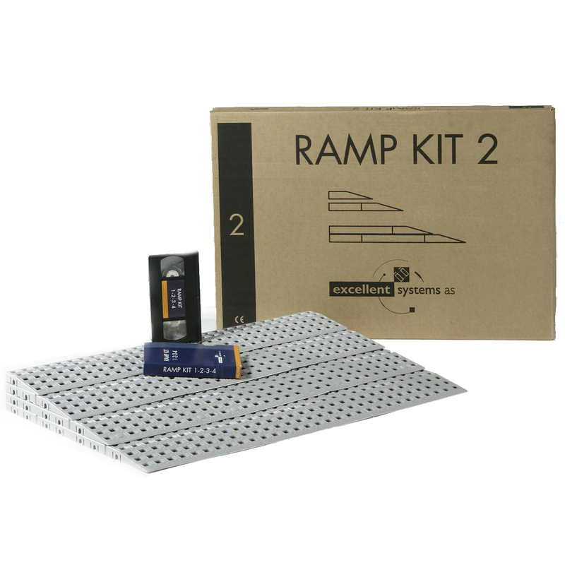 

Рампа для кресел-колясок Vermeiren Ramp Kit 2, Серебристый
