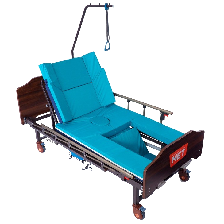 

Кровать медицинская функциональная с туалетным устройством MET KARDO