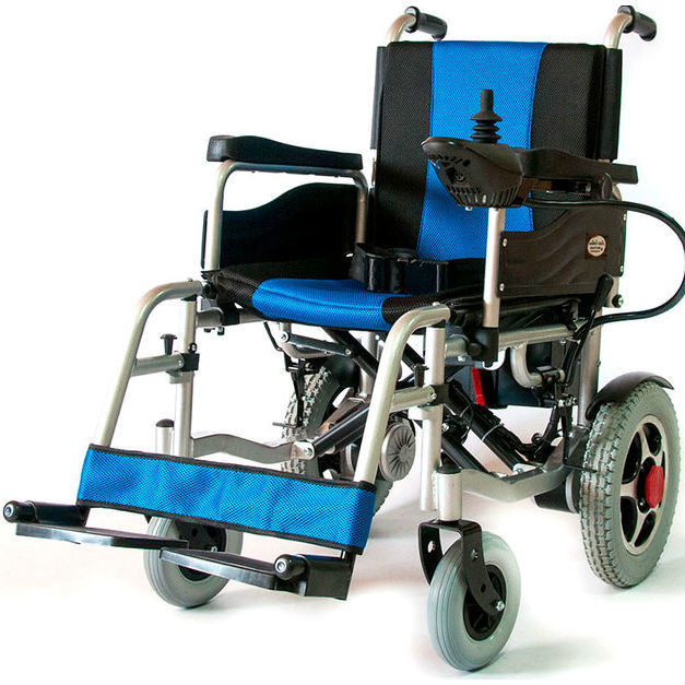 Кресло-коляска с электроприводом Мега-Оптим FS 110 A-46 с задним электроприводом