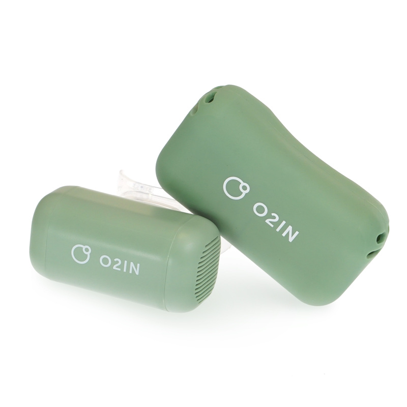 Дыхательный тренажер O2IN Basic Breath тренажер + зеленый чехол от Oxy2