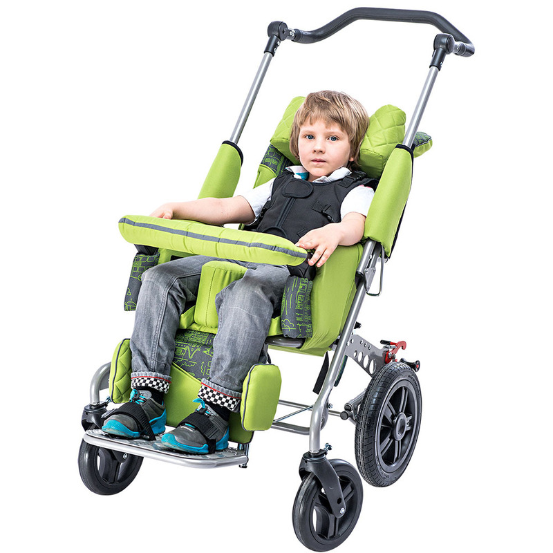 Кресло-коляска прогулочная для детей с ДЦП Akcesmed Рейсер+  Размер 1