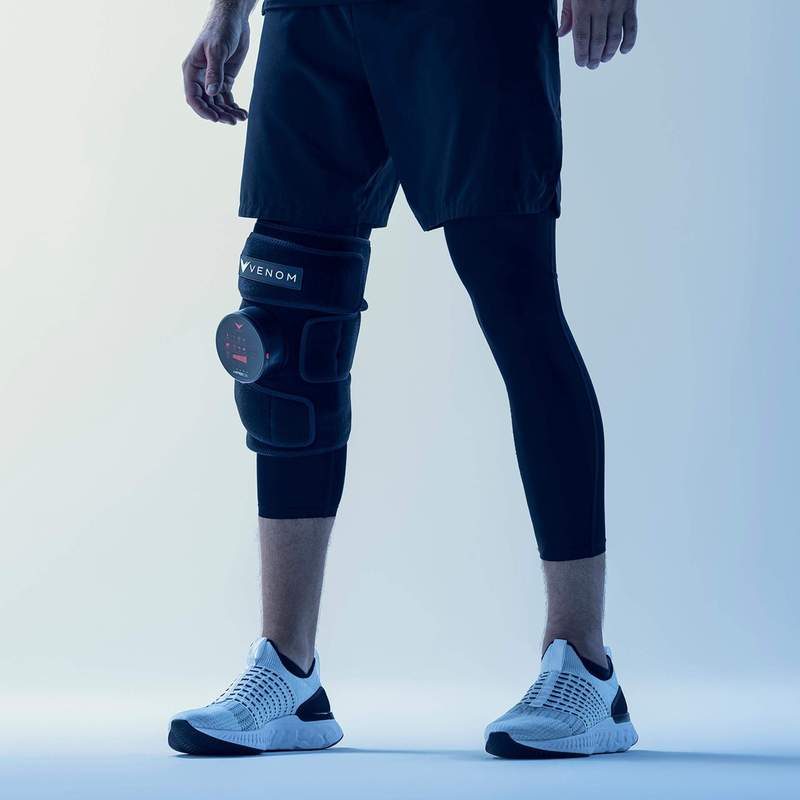 Бандаж на колено Hyperice Pod Black Knee Venom