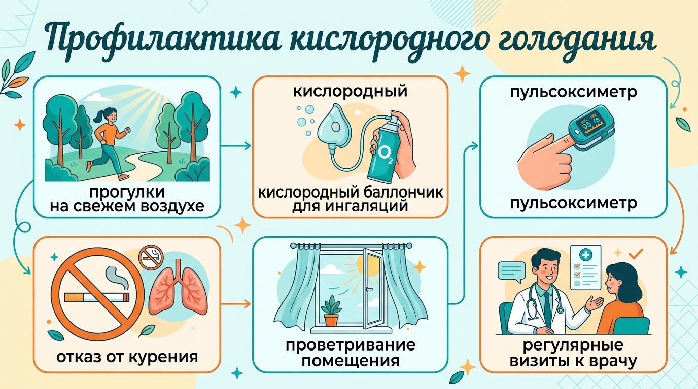 Профилактика гипоксии — прогулки на свежем воздухе и физическая активность